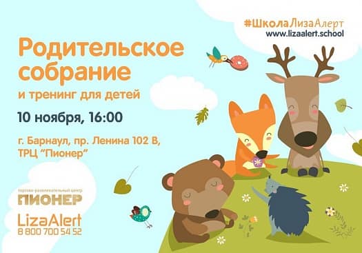«Не терять и не теряться!» Полезные советы «Лизы Алерт» в ТРЦ Пионер