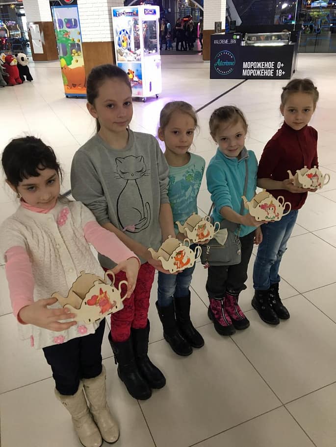 Мастер-класс "Чайные домики" от Лиса Словакия