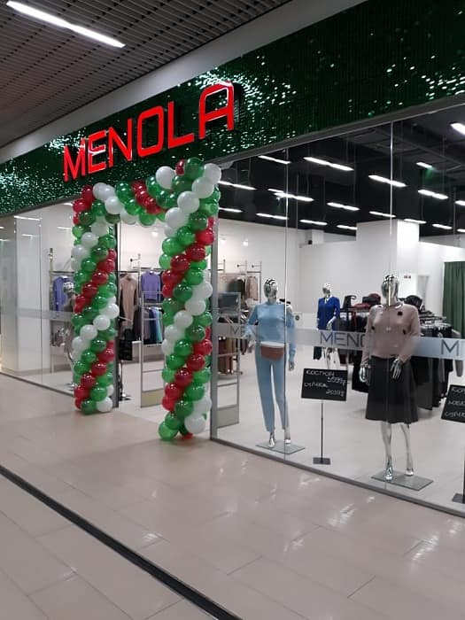Новый модный отдел MENOLA уже открылся!